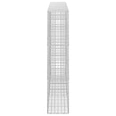 vidaXL Gabion 3,5 mm Dróttal és 5x5 cm Rácsos 250x30x150 cm