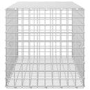 vidaXL Gabion 3,5 mm Dróttal és 5x5 cm Rácsos 100x50x50 cm