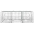 vidaXL Gabion 3,5 mm Dróttal és 5x5 cm Rácsos 150x50x50 cm