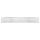 vidaXL Gabion 3,5 mm Dróttal és 5x5 cm Rácsos 400x50x50 cm
