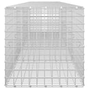 vidaXL Gabion 3,5 mm Dróttal és 5x5 cm Rácsos 400x50x50 cm