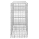 vidaXL Gabion 3,5 mm Dróttal és 5x5 cm Rácsos 250x50x100 cm