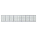 vidaXL Gabion 3,5 mm Dróttal és 5x5 cm Rácsos 850x50x150 cm