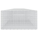 vidaXL Gabion 3,5 mm Dróttal és 5x5 cm Rácsos 1050x100x50 cm