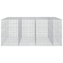 vidaXL Gabion 3,5 mm Dróttal és 5x5 cm Rácsos 350x100x150 cm