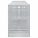 vidaXL Gabion 3,5 mm Dróttal és 5x5 cm Rácsos 900x100x150 cm
