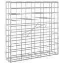 vidaXL Gabion 3,5 mm dróttal és 5x10 cm-es hálóval 50x10x50 cm