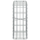 vidaXL Gabion 3,5 mm dróttal és 5x10 cm-es hálóval 50x20x50 cm