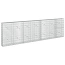 vidaXL Gabion 3,5 mm dróttal és 5x10 cm-es hálóval 350x20x100 cm