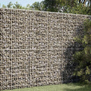 vidaXL Gabion 3,5 mm dróttal és 5x10 cm-es hálóval 50x20x200 cm