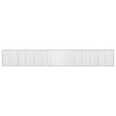 vidaXL Gabion 3,5 mm dróttal és 5x10 cm-es hálóval 700x30x100 cm