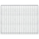 vidaXL Gabion 3,5 mm dróttal és 5x10 cm-es hálóval 200x30x150 cm