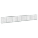 vidaXL Gabion 3,5 mm dróttal és 5x10 cm-es hálóval 750x50x100 cm