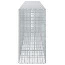 vidaXL Gabion 3,5 mm dróttal és 5x10 cm-es hálóval 750x50x100 cm