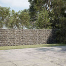 vidaXL Gabion 3,5 mm dróttal és 5x10 cm-es hálóval 1150x50x100 cm