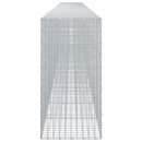 vidaXL Gabion 3,5 mm dróttal és 5x10 cm-es hálóval 1150x50x100 cm