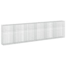 vidaXL Gabion 3,5 mm dróttal és 5x10 cm-es hálóval 600x50x150 cm