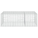 vidaXL Gabion 3,5 mm dróttal és 5x10 cm-es hálóval 150x100x50 cm