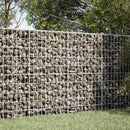vidaXL Gabion 3,5 mm dróttal és 5x10 cm-es hálóval 50x100x100 cm