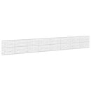 vidaXL Gabion 3,5 mm Dróttal és 10x10 cm Rácsos 800x10x100 cm