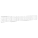 vidaXL Gabion 3,5 mm Dróttal és 10x10 cm Rácsos 850x10x100 cm