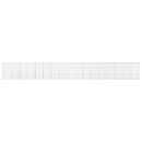 vidaXL Gabion 3,5 mm Dróttal és 10x10 cm Rácsos 850x10x100 cm