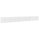 vidaXL Gabion 3,5 mm Dróttal és 10x10 cm Rácsos 1000x10x100 cm