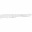 vidaXL Gabion 3,5 mm Dróttal és 10x10 cm Rácsos 1100x10x100 cm
