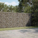 vidaXL Gabion 3,5 mm Dróttal és 10x10 cm Rácsos 300x10x150 cm