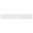 vidaXL Gabion 3,5 mm Dróttal és 10x10 cm Rácsos 1050x10x150 cm