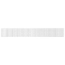 vidaXL Gabion 3,5 mm Dróttal és 10x10 cm Rácsos 1150x10x150 cm