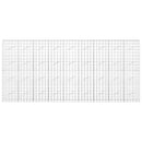 vidaXL Gabion 3,5 mm Dróttal és 10x10 cm Rácsos 450x10x200 cm