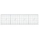 vidaXL Gabion 3,5 mm Dróttal és 10x10 cm Rácsos 200x20x50 cm