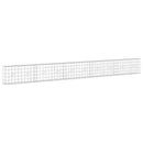 vidaXL Gabion 3,5 mm Dróttal és 10x10 cm Rácsos 500x20x50 cm