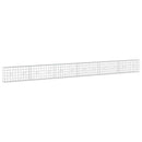 vidaXL Gabion 3,5 mm Dróttal és 10x10 cm Rácsos 600x20x50 cm
