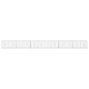 vidaXL Gabion 3,5 mm Dróttal és 10x10 cm Rácsos 600x20x50 cm
