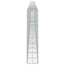 vidaXL Gabion 3,5 mm Dróttal és 10x10 cm Rácsos 950x20x100 cm
