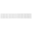 vidaXL Gabion 3,5 mm Dróttal és 10x10 cm Rácsos 1000x20x150 cm