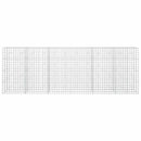 vidaXL Gabion 3,5 mm Dróttal és 10x10 cm Rácsos 600x20x200 cm