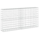 vidaXL Gabion 3,5 mm Dróttal és 10x10 cm Rácsos 200x30x100 cm