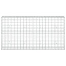 vidaXL Gabion 3,5 mm Dróttal és 10x10 cm Rácsos 200x30x100 cm