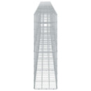 vidaXL Gabion 3,5 mm Dróttal és 10x10 cm Rácsos 600x30x100 cm