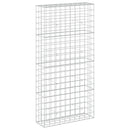 vidaXL Gabion 3,5 mm Dróttal és 10x10 cm Rácsos 100x30x200 cm