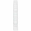 vidaXL Gabion 3,5 mm Dróttal és 10x10 cm Rácsos 200x30x200 cm