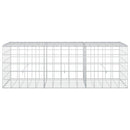 vidaXL Gabion 3,5 mm Dróttal és 10x10 cm Rácsos 150x50x50 cm