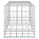 vidaXL Gabion 3,5 mm Dróttal és 10x10 cm Rácsos 150x50x50 cm