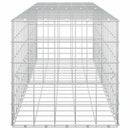 vidaXL Gabion 3,5 mm Dróttal és 10x10 cm Rácsos 200x50x50 cm
