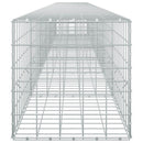 vidaXL Gabion 3,5 mm Dróttal és 10x10 cm Rácsos 650x50x50 cm