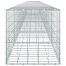 vidaXL Gabion 3,5 mm Dróttal és 10x10 cm Rácsos 750x50x50 cm