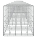 vidaXL Gabion 3,5 mm Dróttal és 10x10 cm Rácsos 1050x50x50 cm